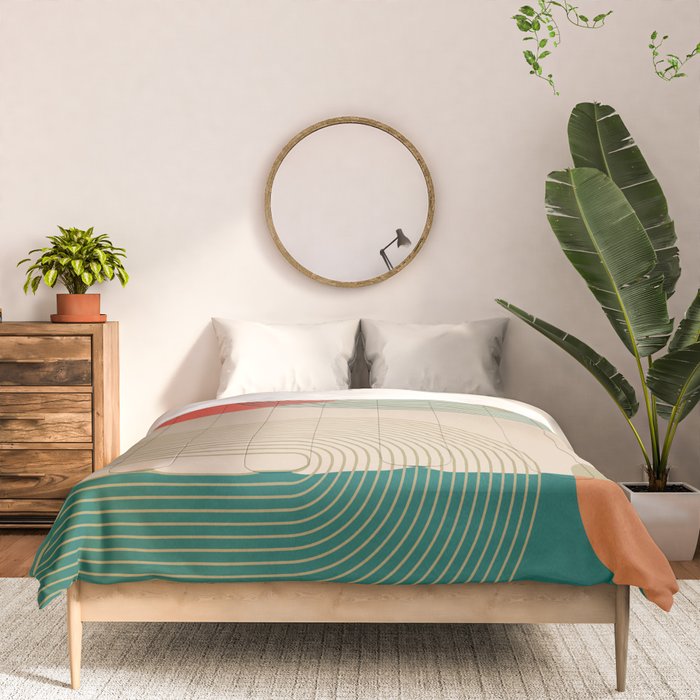 geometric abstract 153 Comforter Gallery Image 3