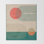 geometric abstract 153 Throw Blanket Gallery Image 2