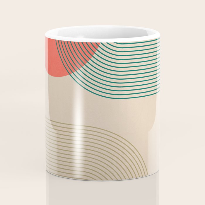 geometric abstract 153 Coffee Mug Gallery Image 4