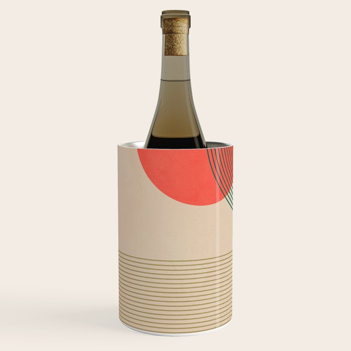 geometric abstract 153 Wine Chiller Gallery Image 2