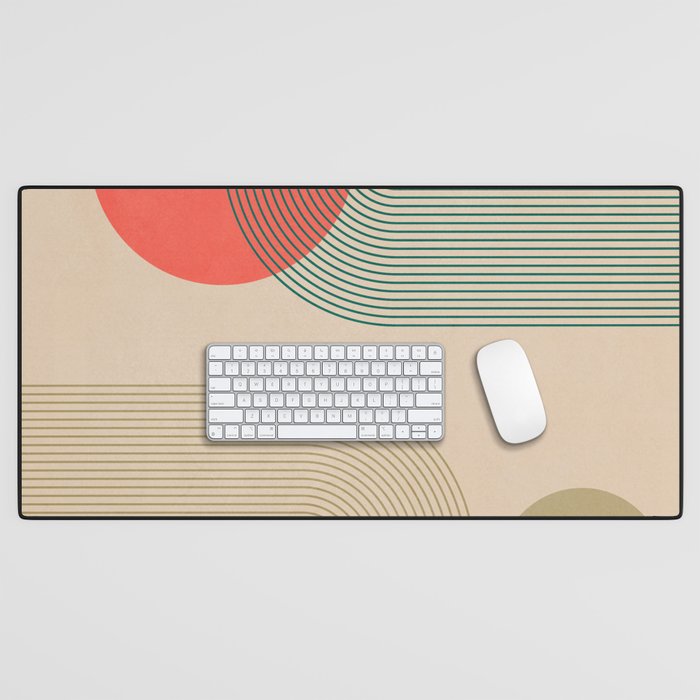 geometric abstract 153 Desk Mat Gallery Image 1