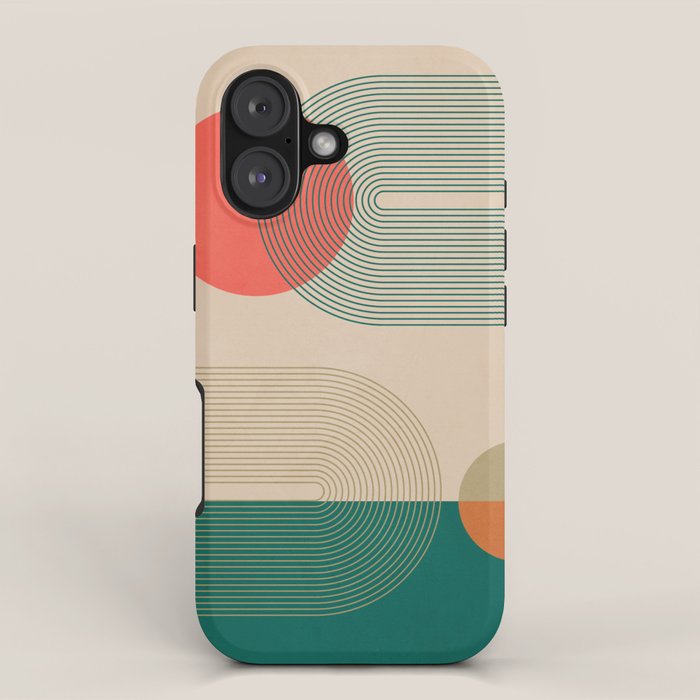 geometric abstract 153 iPhone Case Gallery Image 1