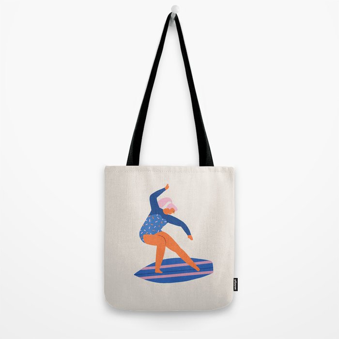 Surf girl Tote Bag Gallery Image 2