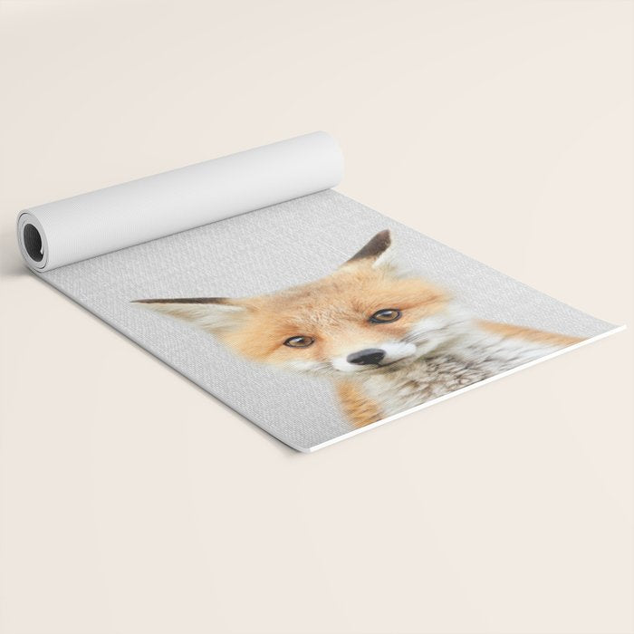 Baby Fox - Colorful Yoga Mat Gallery Image 2