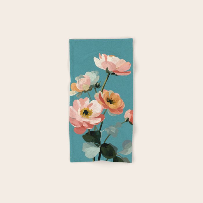 Soft Spring Botanicals Bath Towel Gallery Image 1