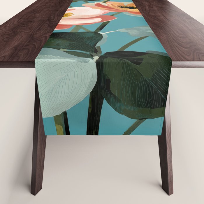 Soft Spring Botanicals Table Runner Gallery Image 1