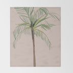 Palm Tree Bliss Throw Blanket Gallery Image 2