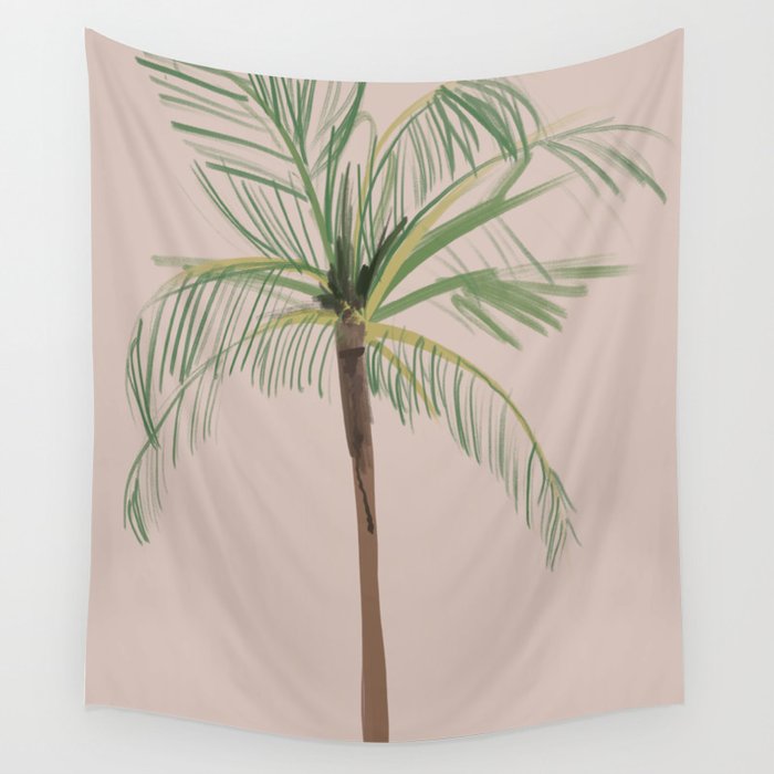 Palm Tree Bliss Wall Tapestry Gallery Image 4