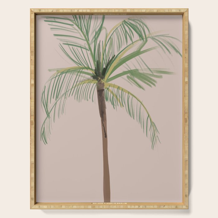 Palm Tree Bliss Serving Tray Gallery Image 1