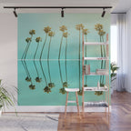 Palm Reflections Wall Mural Gallery Image 1