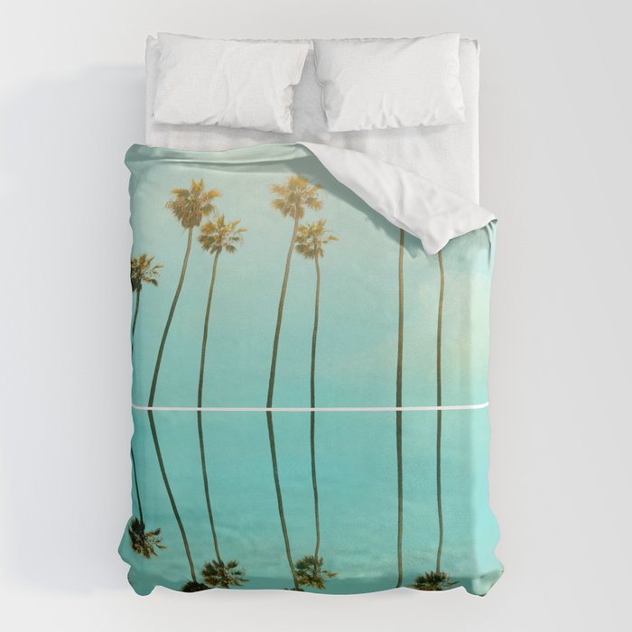 Palm Reflections Duvet Cover Gallery Image 6