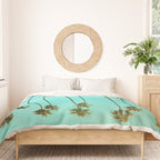 Palm Reflections Duvet Cover Gallery Image 3