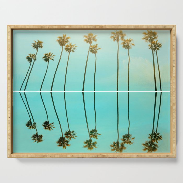 Palm Reflections Serving Tray Gallery Image 1