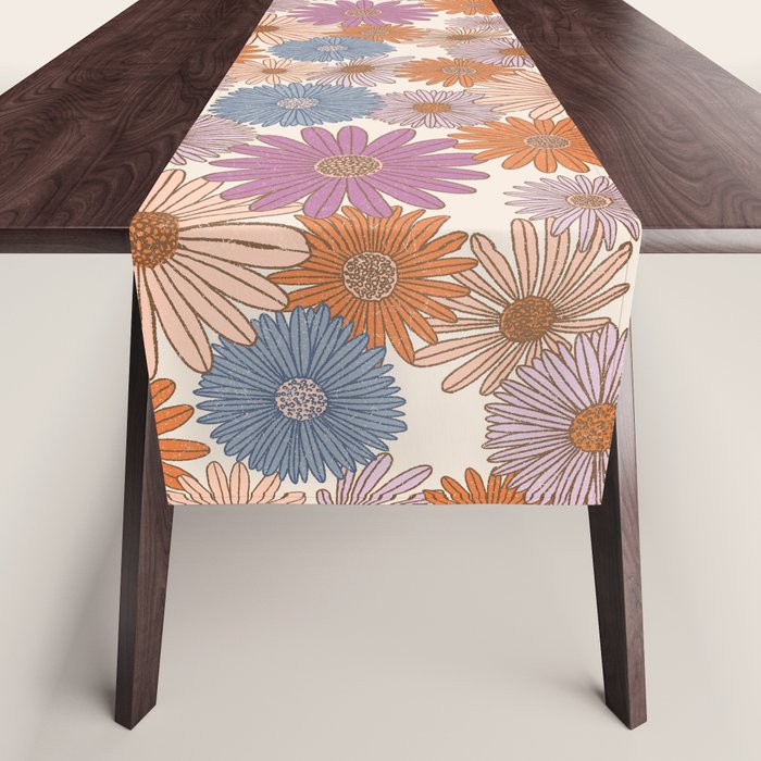 Boho Harvest Blooms - Cream Table Runner Gallery Image 1