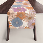 Boho Harvest Blooms - Cream Table Runner Gallery Image 1