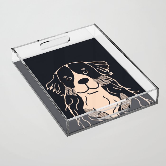 Mountain dog Acrylic Tray Gallery Image 1