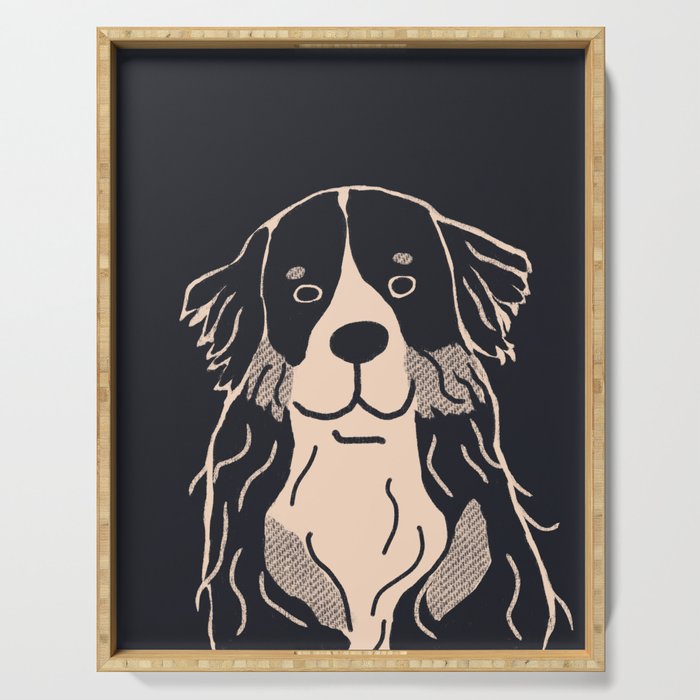 Mountain dog Serving Tray Gallery Image 1