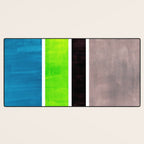 Lime Turquoise Coldfield Desk Mat Gallery Image 3