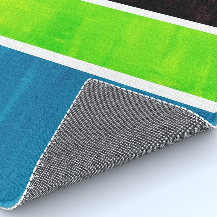 Lime Turquoise Coldfield Rug Gallery Image 4