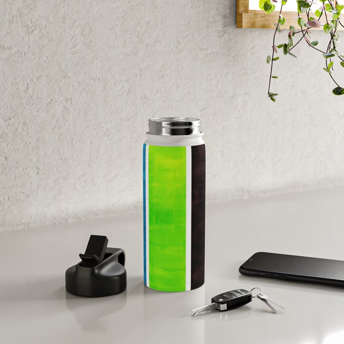 Lime Turquoise Coldfield Water Bottle Gallery Image 4