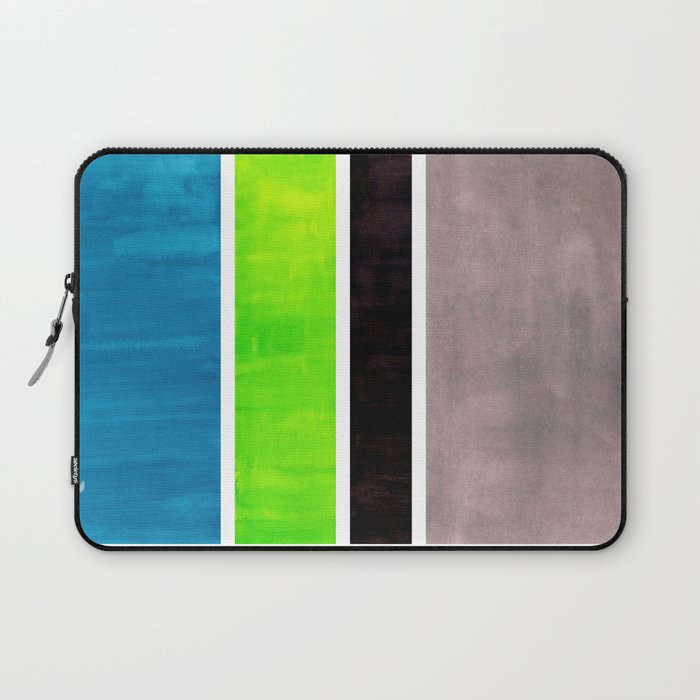 Lime Turquoise Coldfield Laptop Sleeve Gallery Image 1