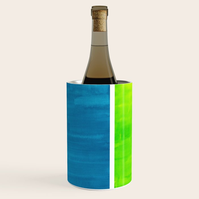 Lime Turquoise Coldfield Wine Chiller Gallery Image 2