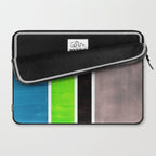 Lime Turquoise Coldfield Laptop Sleeve Gallery Image 2
