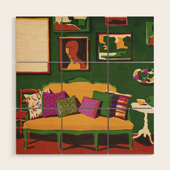 Leisure time Wood Wall Art Gallery Image 1