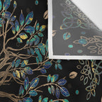 Tree of life -Yggdrasil Golden and Marble ornament Wall Tapestry Gallery Image 3