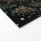 Tree of life -Yggdrasil Golden and Marble ornament Welcome Mat Gallery Image 2