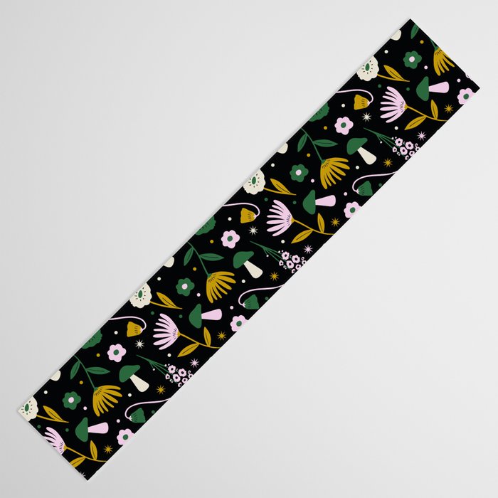 Magic Mushroom Forest Pattern Table Runner Gallery Image 3
