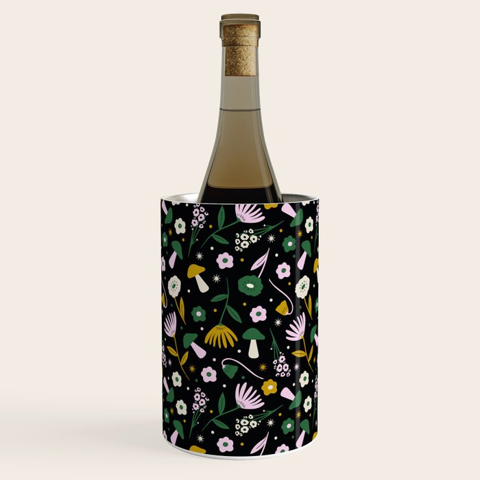 Magic Mushroom Forest Pattern Wine Chiller Gallery Image 3