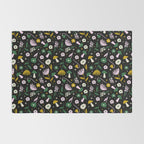 Magic Mushroom Forest Pattern Rug Gallery Image 2