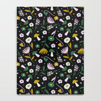 Magic Mushroom Forest Pattern Notebook Gallery Image 4