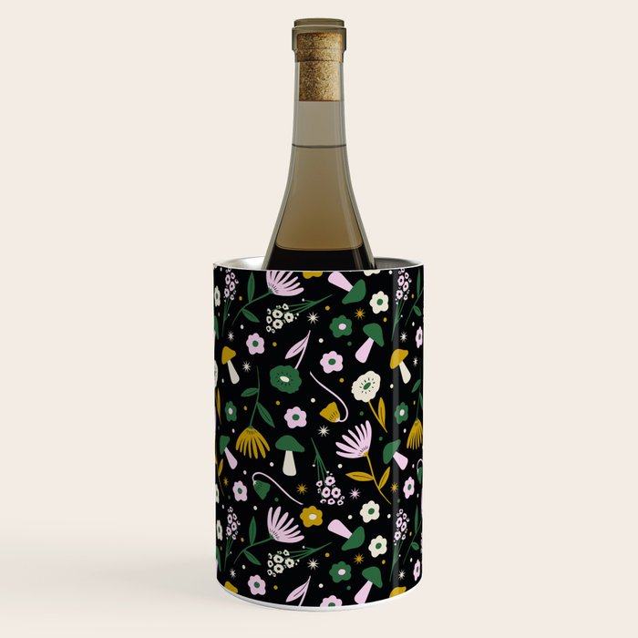 Magic Mushroom Forest Pattern Wine Chiller Gallery Image 2
