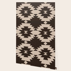 Southwestern Minimalism XXV - Mocha Brown Wallpaper Gallery Image 2