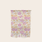 Wild Mountain Roses - sunset pink and orange  Wall Hanging Gallery Image 1