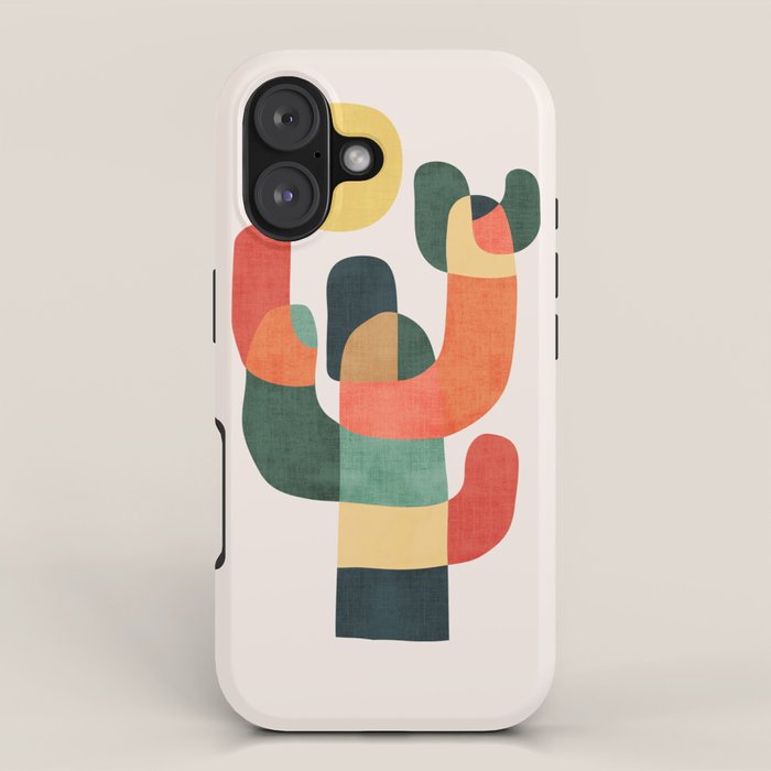 Cactus in the desert iPhone Case Gallery Image 1