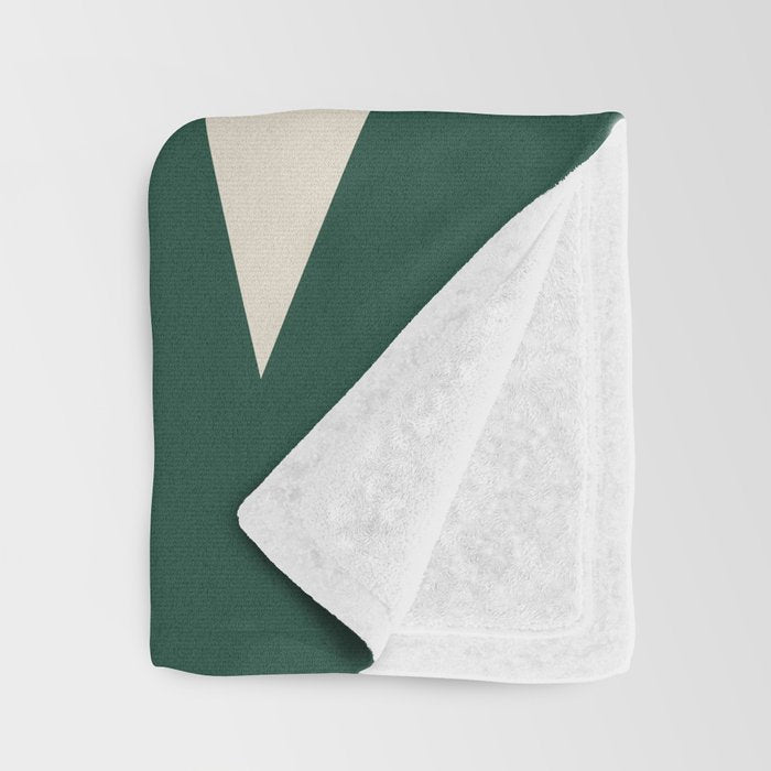 Big Ol Stars Old Money Green Throw Blanket Gallery Image 3