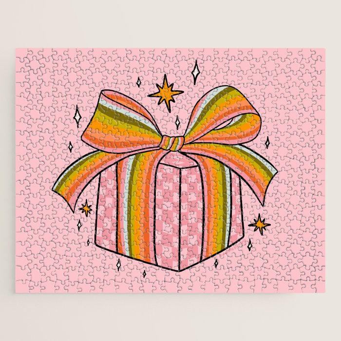 Rainbow Present Jigsaw Puzzle Gallery Image 1