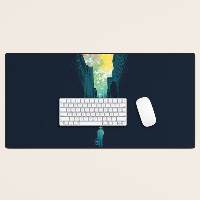 I Want My Blue Sky Desk Mat Gallery Image 1