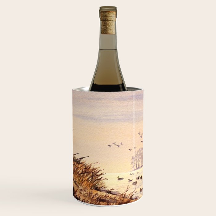 Duck Hunting Times Wine Chiller Gallery Image 1