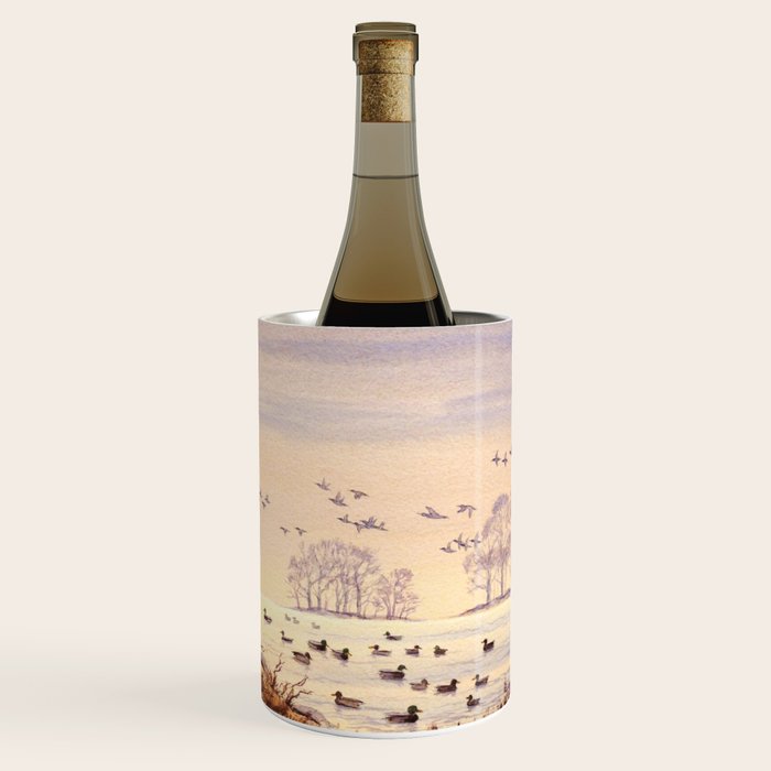 Duck Hunting Times Wine Chiller Gallery Image 3