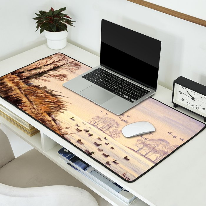 Duck Hunting Times Desk Mat Gallery Image 2
