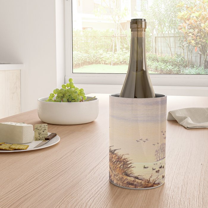 Duck Hunting Times Wine Chiller Gallery Image 4