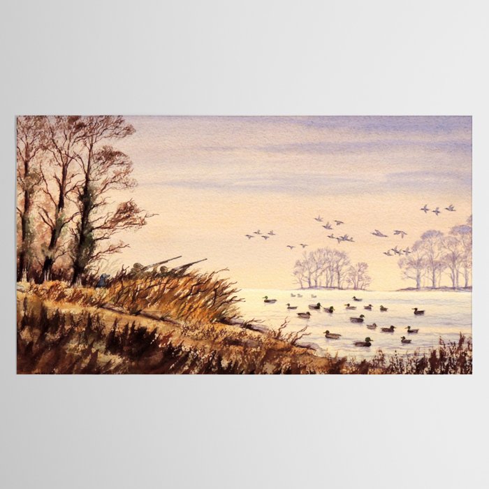 Duck Hunting Times Tablecloth Gallery Image 2