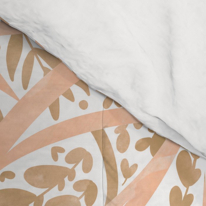 Tile wild leaves starry PF2 Comforter Gallery Image 4