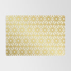 Asanoha Pattern - Gold Rug Gallery Image 2