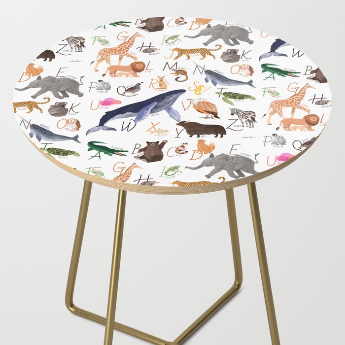 Animal Alphabet Side Table Gallery Image 2