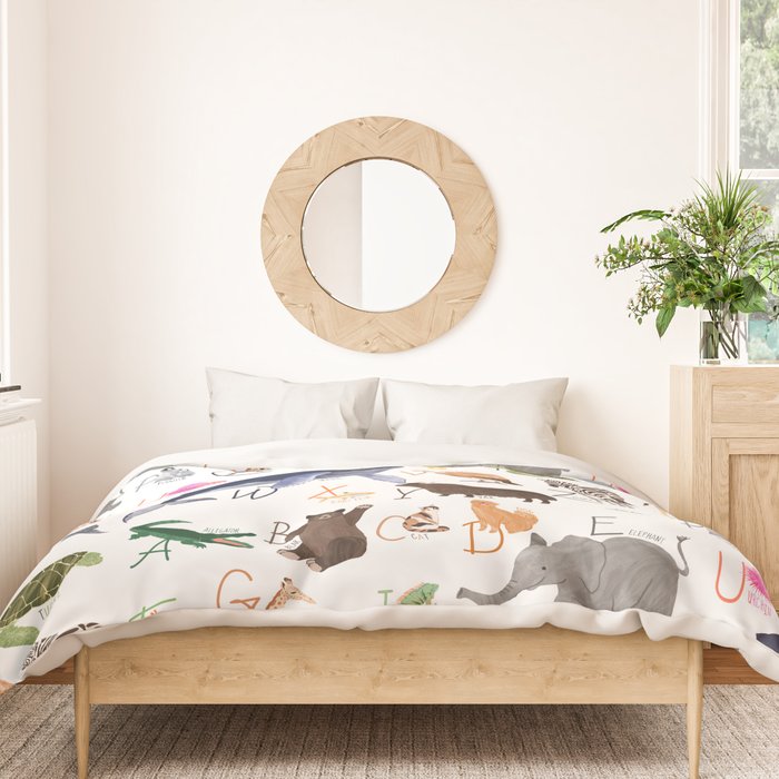 Animal Alphabet Duvet Cover Gallery Image 3